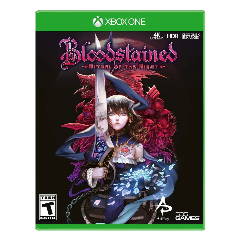 Bloodstained Ritual Of The Night XBOX One Midia Fisica Bloodstained Ritual Of The Night XBOX One Midia Fisica