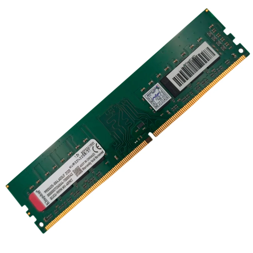 Imagem 2 de 3 do produto Memória Kingston 32gb (1x 32gb) Ddr4, 3200mhz, PC4-25600, 1.2v, Non-ecc - Kvr32n22s8/32