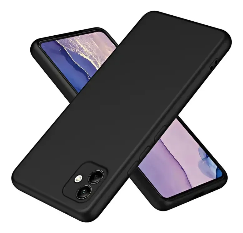 Imagem 3 de 5 do produto Capa Silicone Aveludada + Pelicula Cerâmica 9d Para Samsung Galaxy A06 5g