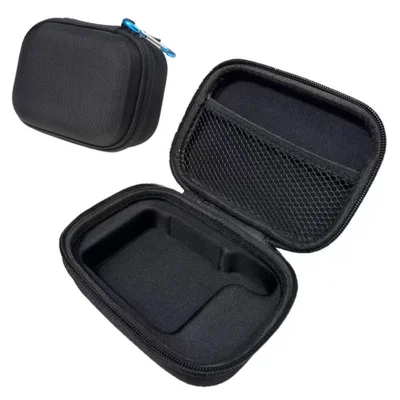 Bolsa capa estojo case protetora rígida compatível com JBL Go 4 com compartimento Interno para carregador e cabo