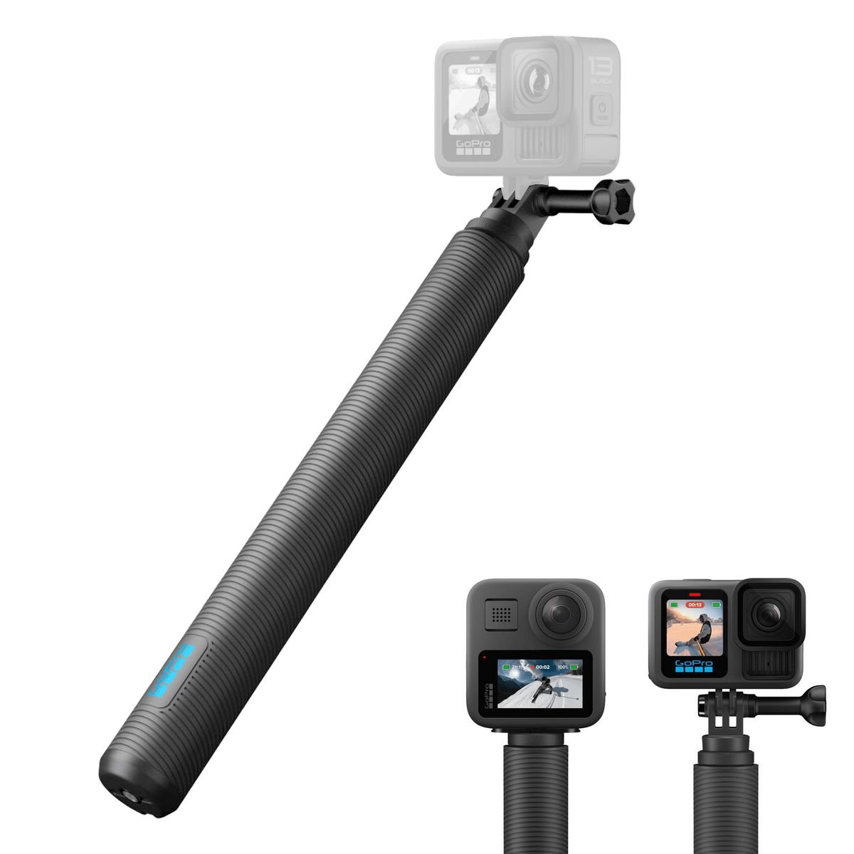 Bastão Extensor Invisível De 1,22m   Gopro - Agxtm-001