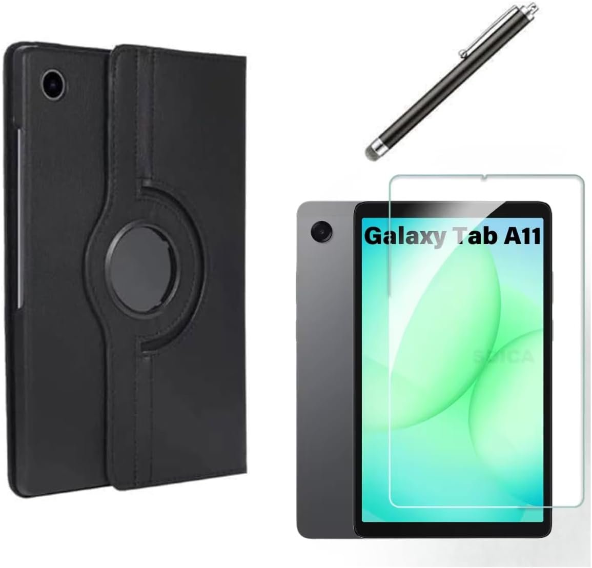 Capa Tablet Galaxy Tab A11 8.7 Pol + Película Vidro + Caneta