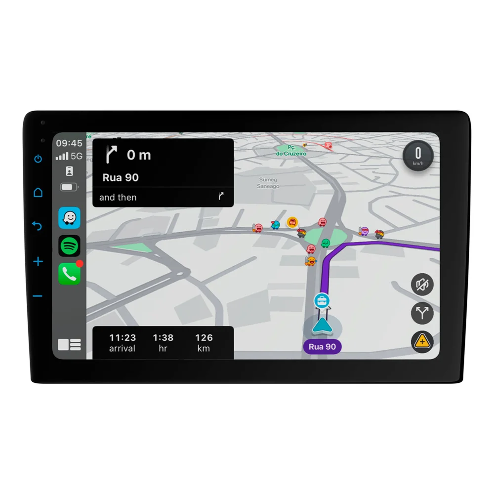 Imagem 4 de 5 do produto Central Multimídia 9 Polegadas Android Apple Carplay E Android Auto Sem Fio Espelhamento - Faaftech