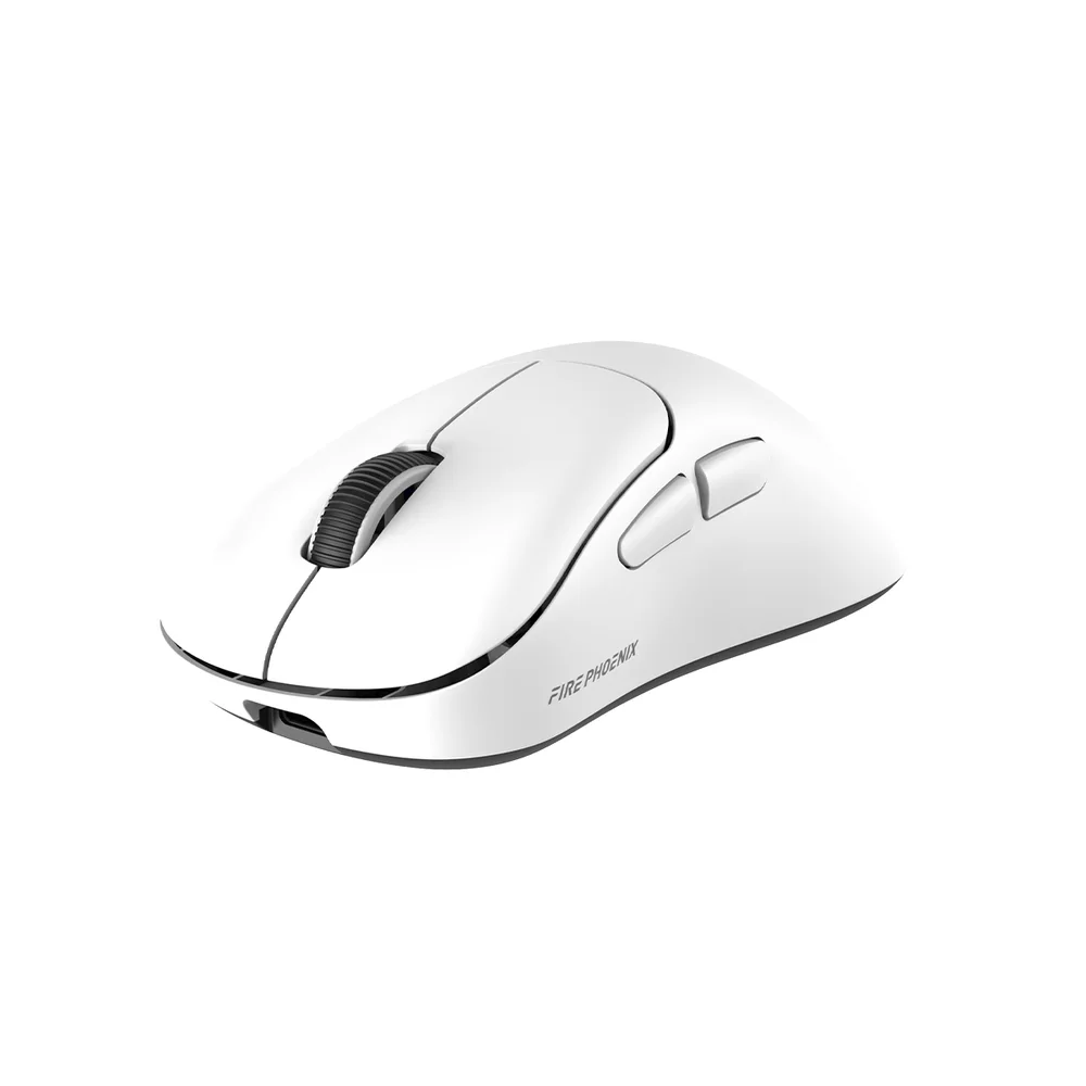 Imagem 2 de 3 do produto Mouse Gamer Sem Fio 18000dpi Paw3311 Fire Phoenix Bk-r6x Branco