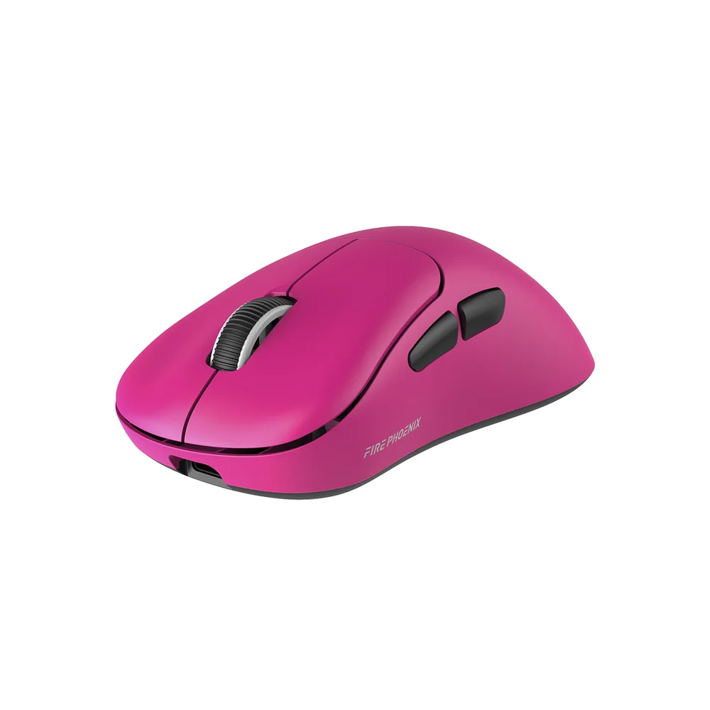 Imagem 2 de 3 do produto Mouse Gamer Sem Fio 18000dpi Paw3311 Fire Phoenix Bk-r6x Rosa