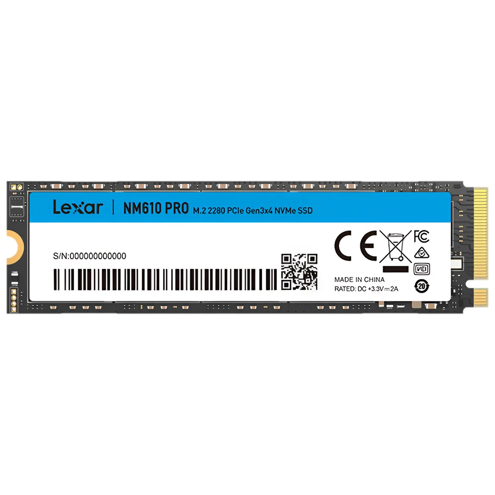 SSD 500gb M.2  Lexar Nm610 Pro Lnm610p500g
