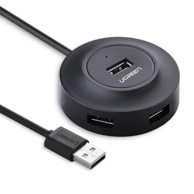 Hub Usb 2.0 4 Portas Cr106 Cinza - Ugreen