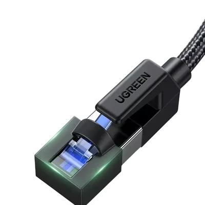 Cabo Ethernet Ugreen Cat 8 De Alta Velocidade 40gbps 2000mhz Cabo Redondo Cat8 15 Metros