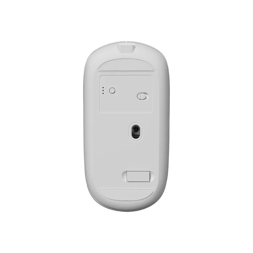 Imagem 3 de 3 do produto Mouse Sem Fio, C3tech, Recarregável, Tri-mode Wireless 2.4ghz E Bluetooth, Branco - M-bt80wh