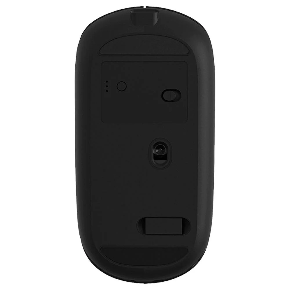 Imagem 2 de 4 do produto Mouse Sem Fio, C3tech, Recarregável, Tri-mode Wireless 2.4ghz E Bluetooth, Preto - M-bt80bk