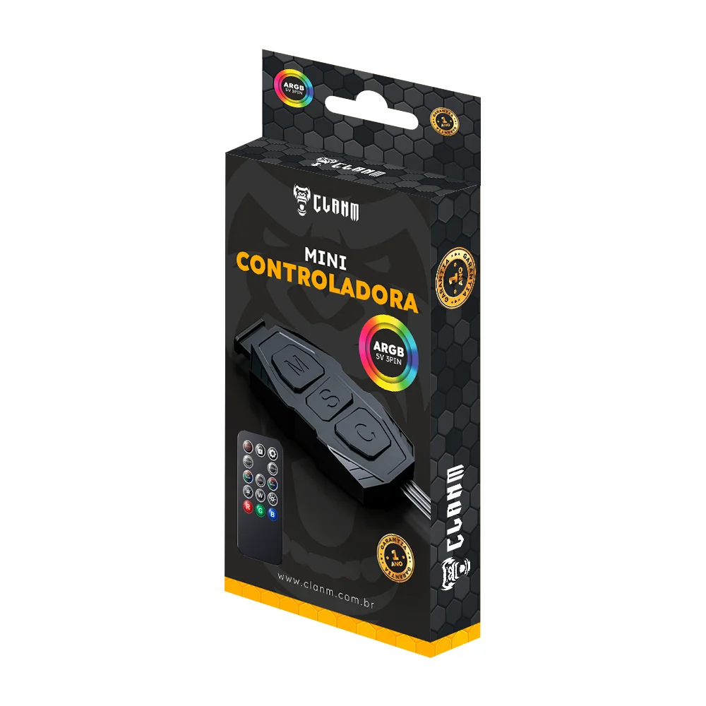 Mini Controladora Com Controle Remoto | Clanm 5
