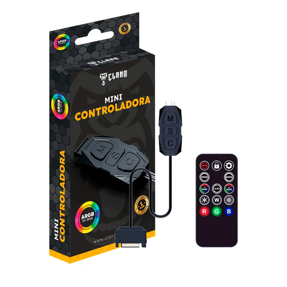 Mini Controladora Com Controle Remoto | Clanm 6
