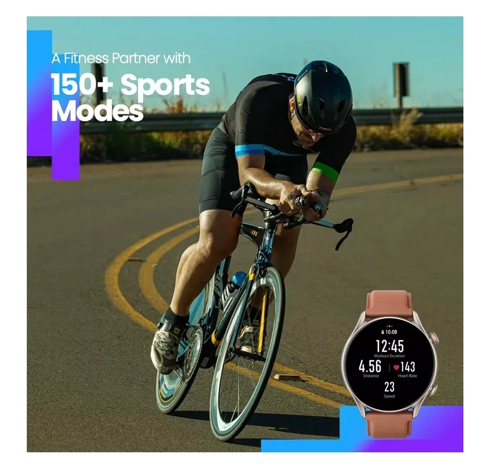 Imagem 5 de 5 do produto Smartwatch Amazfit Gtr 3 Pro 46mm Brown
