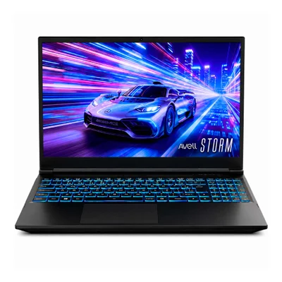 Notebook Gamer Avell Storm 305 I5 13420h 8gb Ram 256gb Nvme Rtx 3050 Tela 15.6" FHD