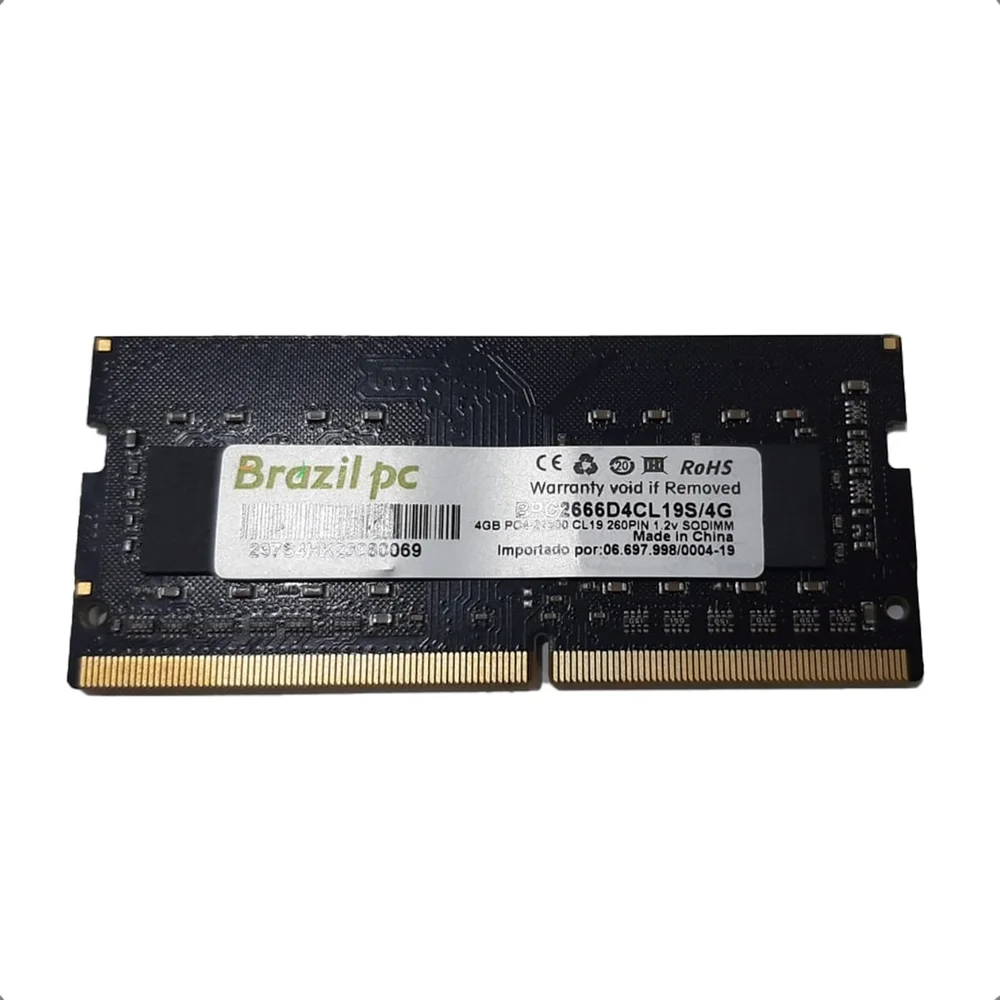 Memória 4gb Notebook Ddr4 2666 Oem Memória 4gb Notebook Ddr4 2666 Oem