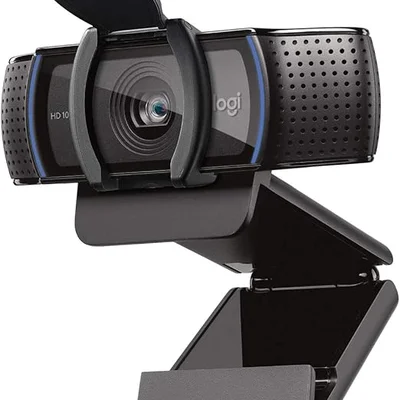 Webcam Full Hd Logitech C920s Com Microfone E Tampa De Privacidade