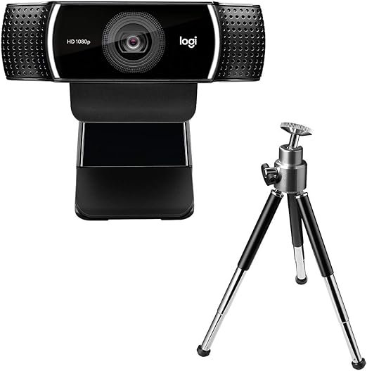 Webcam Full Hd Logitech C922 Pro Stream Com Tripé