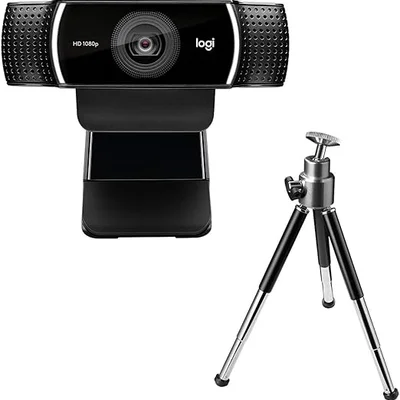 Webcam Full Hd Logitech C922 Pro Stream Com Tripé