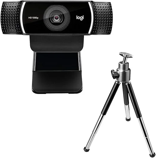 Imagem 2 de 3 do produto Webcam Full Hd Logitech C922 Pro Stream Com Tripé