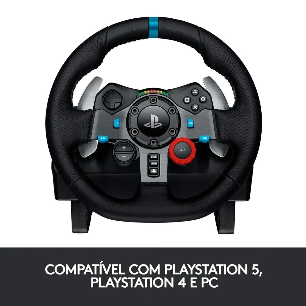 Volante Logitech G29 Driving Force (ps5, Ps4, Ps3 E PC) Volante Logitech G29 Driving Force (ps5, Ps4, Ps3 E PC)