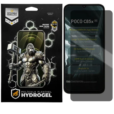 Película Para Poco C85x - Privacidade Hydrogel - Gshield