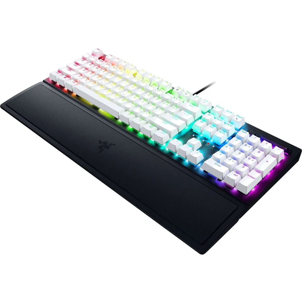 Teclado Gamer Mecânico Com Fio RGB Chroma Us Razer Blackwidow V3 Rz03-03543300-r3u1 Preto