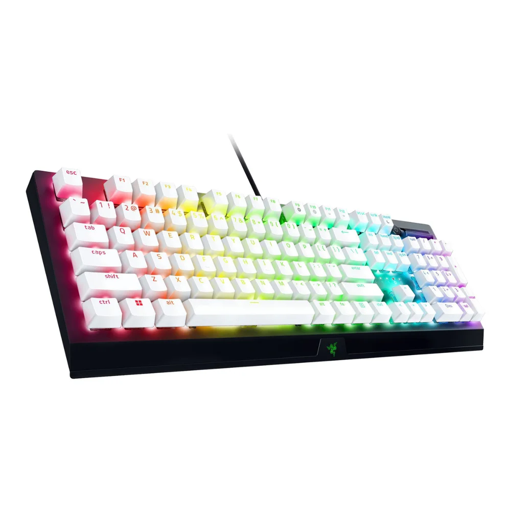 Teclado Gamer Mecânico Com Fio RGB Chroma Us Razer Blackwidow V3 Rz03-03543300-r3u1 Preto