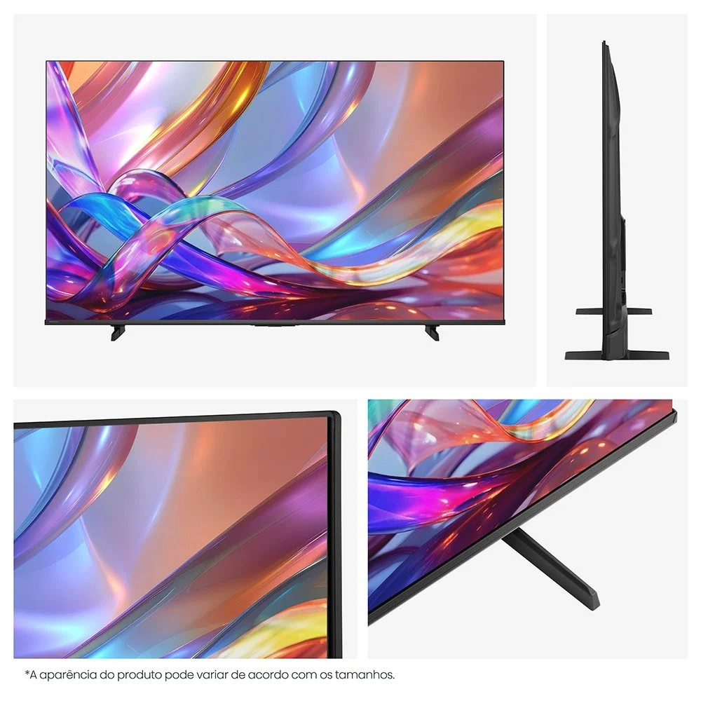 Imagem 3 de 5 do produto Smart Tv Hisense 50" Hi-qLED 4k Uhd Processador Ai Dolby Vision E Dolby Atmos Alexa 50q6qvv Bivolt