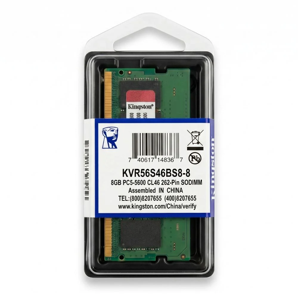 Memória Ram Notebook Kingston Ddr5 8GB 5600mt/s