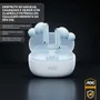 Fone De Ouvido Bluetooth 5.4 Sem Fio Tws Com Estojo De Recarga, Baixa Latência E Áudio Hd - Branco - Aoc