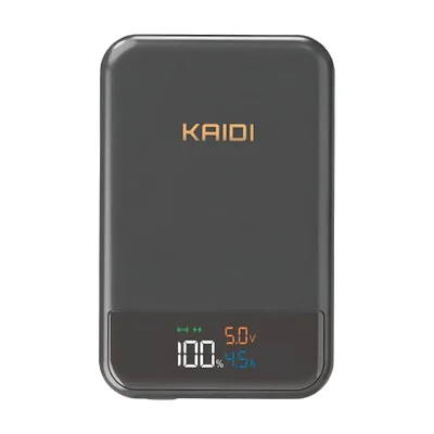 Power Bank Magnético 10000 Mah Magnetico Kaidi Kd-998 Preto