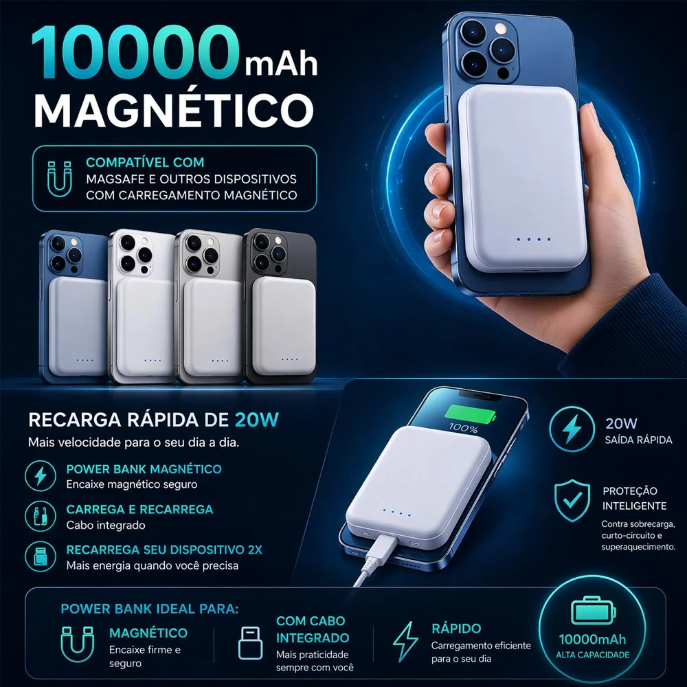 Power Bank Kaidi 10000 Mah KD998 - view 3