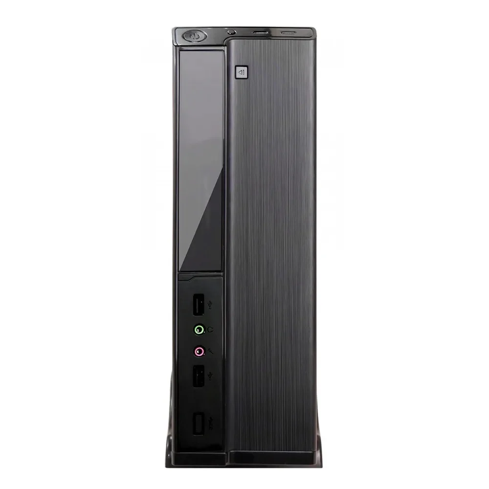 Imagem 3 de 5 do produto Gabinete Slim Htq562b - Sff Micro-atx Com Fonte 200w Real Sfx – Preto