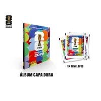 Copa Do Mundo 2026 - Álbum Capa Dura + Kit 24 Envelopes de Figurinhas - Fifa World Cup 2026™?