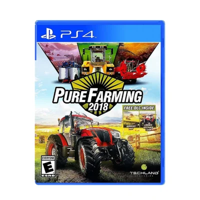Jogo Pure Farming 2018 Ps4 Americano Lacrado