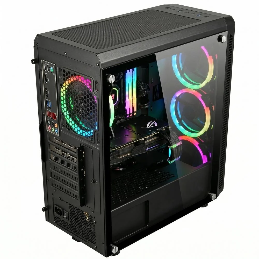 PC Gamer Competo Levelup, Amd Ryzen 5, Radeon Rx 560, 16gb Ddr4, SSD 1TB - view 2