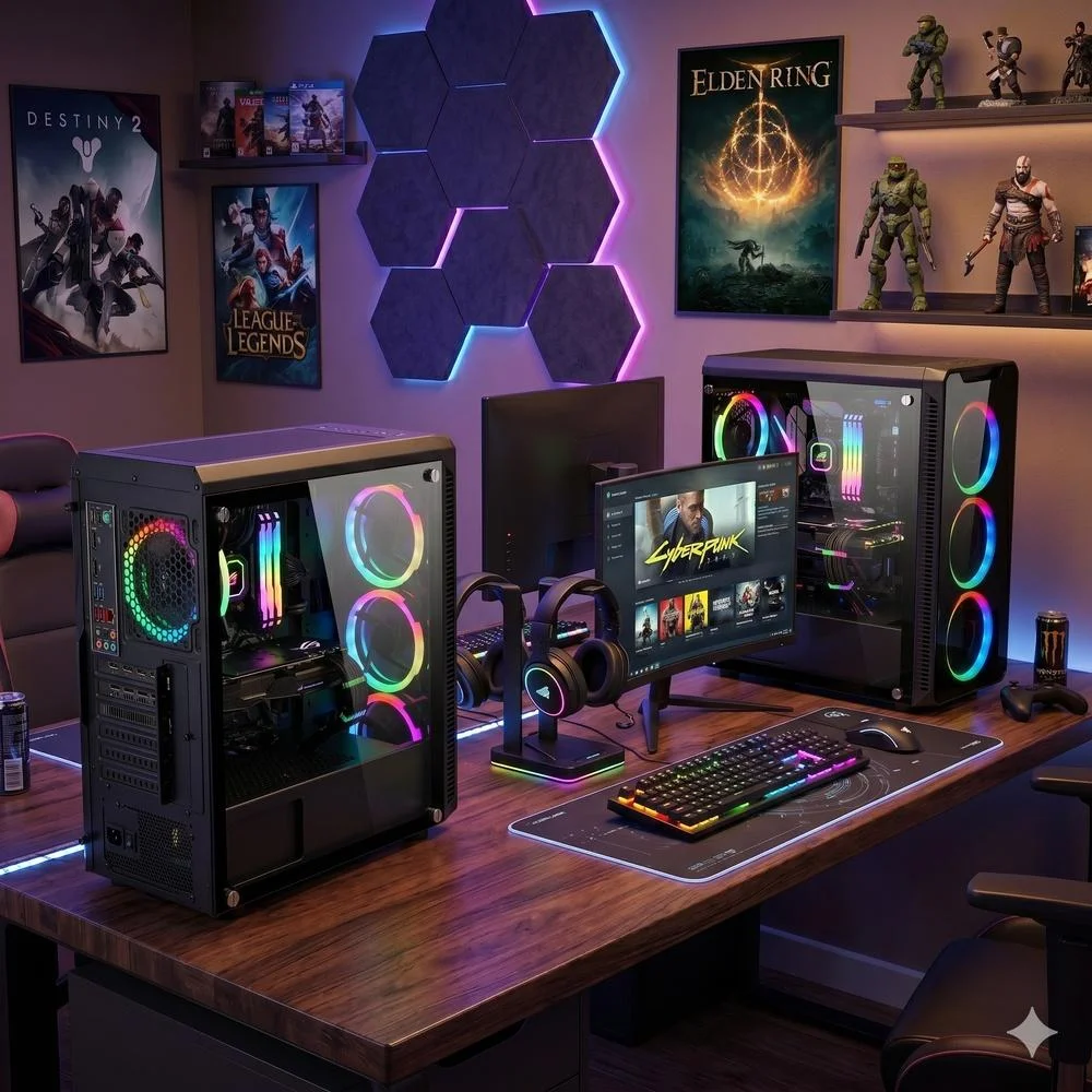 PC Gamer Competo Levelup, Amd Ryzen 5, Gráficos Radeon Rx Vega 11, 16gb Ddr4, SSD 512gb - view 3