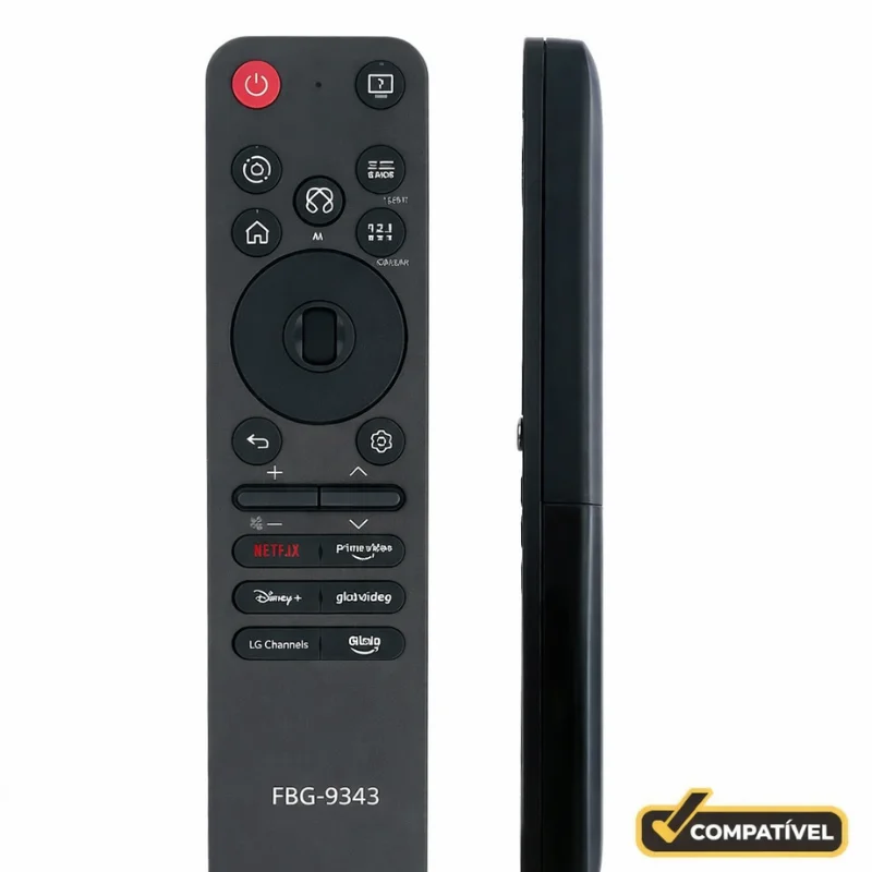 Imagem 5 de 5 do produto Controle Remoto Para Tv Lg Smart Fbg-9343 Compatível | Alta Qualidade