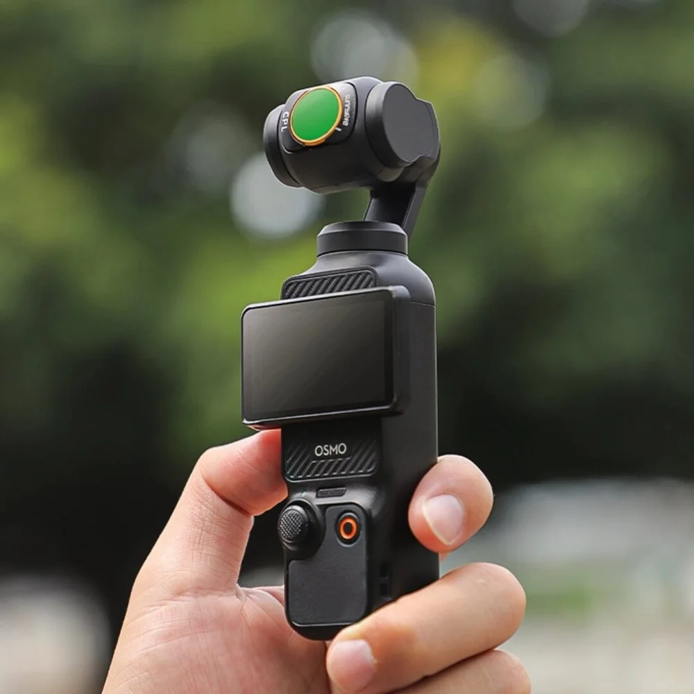 Imagem 3 de 5 do produto Kit De Filtros Cpl/nd8/nd16 Para Câmera Dji Osmo Pocket 3 - Sunnylife