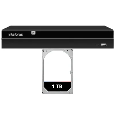 Nvd 1416 Intelbras 16 Canais Ip 4k Hd 1TB