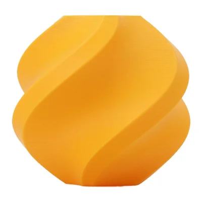 Filamento Pla Lite Bambu Lab Refil Sem Carretel Laranja 1 Kg 1.75mm
