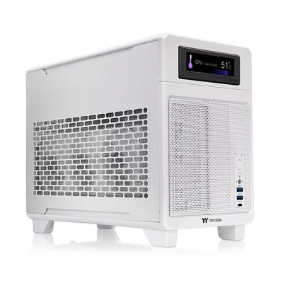 Gabinete Gamer Thermaltake Tr 100 Mini Case Mini Itx Sfx Branco