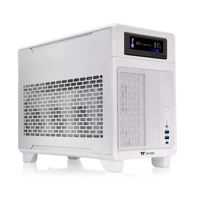 Gabinete Gamer Thermaltake Tr 100 Mini Case Mini Itx Sfx Branco