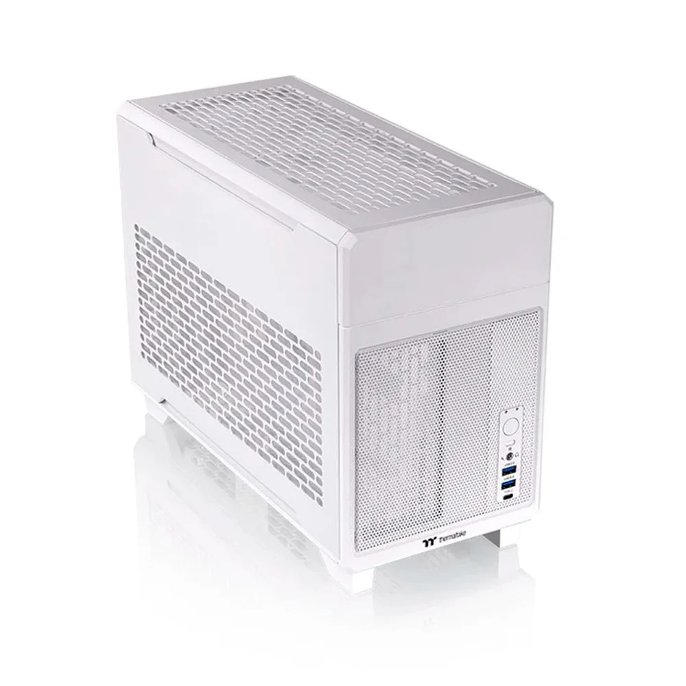 Imagem 5 de 5 do produto Gabinete Gamer Thermaltake Tr 100 Mini Case Mini Itx Sfx Branco