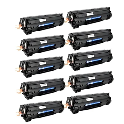 Kit 10 Toner Compatível Hp Cb435a 35a P1005 P1006 Atacado