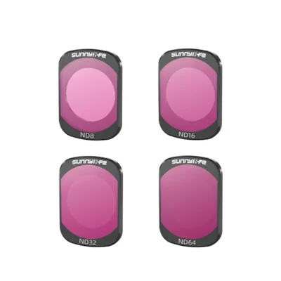 Kit De Filtros Nd8/nd16/nd32/nd64 Para Câmera Dji Osmo Pocket 3 - Sunnylife