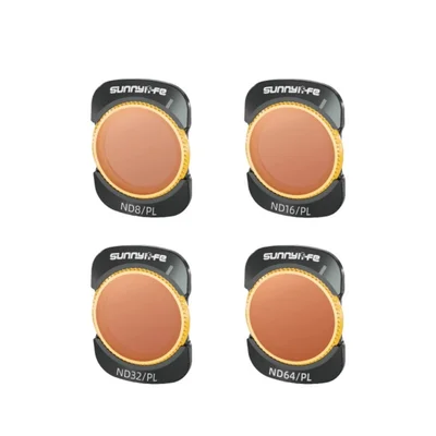 Kit De Filtros Nd8pl/nd16pl/nd32pl/nd64pl Para Câmera Dji Osmo Pocket 3 - Sunnylife