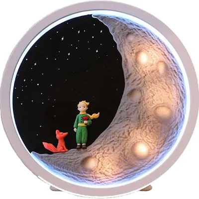 Luminária Pequeno Príncipe Le Petit Prince Com Som Bluetooth