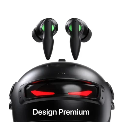 Fone Gamer Premium LED Neon Case Cyberpunk Futurista — foto 3