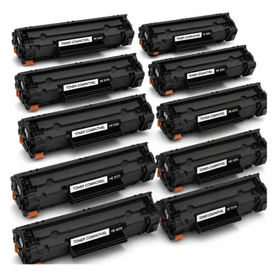 Toner Compatível Com Hp 435a 436a 285a Atacado 10 Unidades